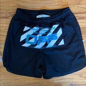 Off-White Mesh Basketball Shorts SS20